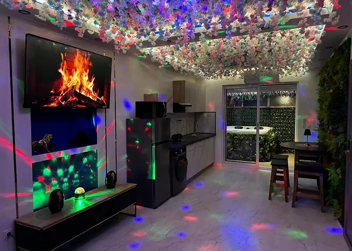 Moderne Avec Jacuzzi Appartement Rijsel